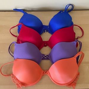 4 34B La Senza Push Up Bras
